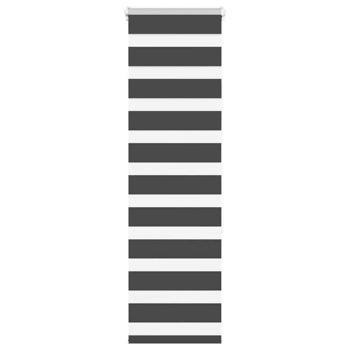 VIDAXL Store zebre noir 45x150 cm largeur du tissu 40,9 cm polyester