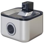 PAWHUT Fontaine à eau pour chat 4,2L filtration 3 étapes charge USB câble + nombreux accessoires inclus acier inox