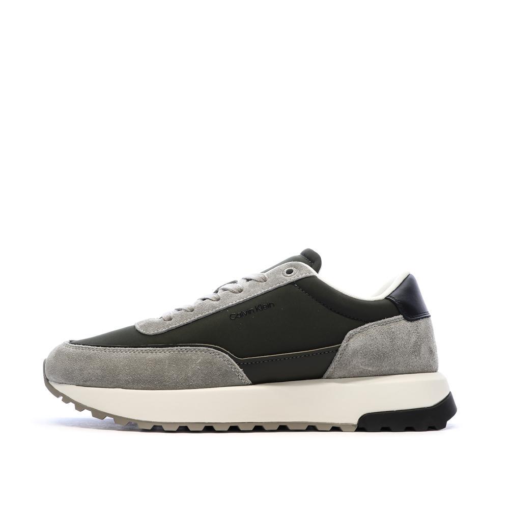 Baskets Grises/Noires Homme Calvin Klein Jeans Low