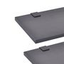 Voir la diapositive 5 : VIDAXL Meubles de salle de bain 9 pcs avec lavabo et robinet Noir