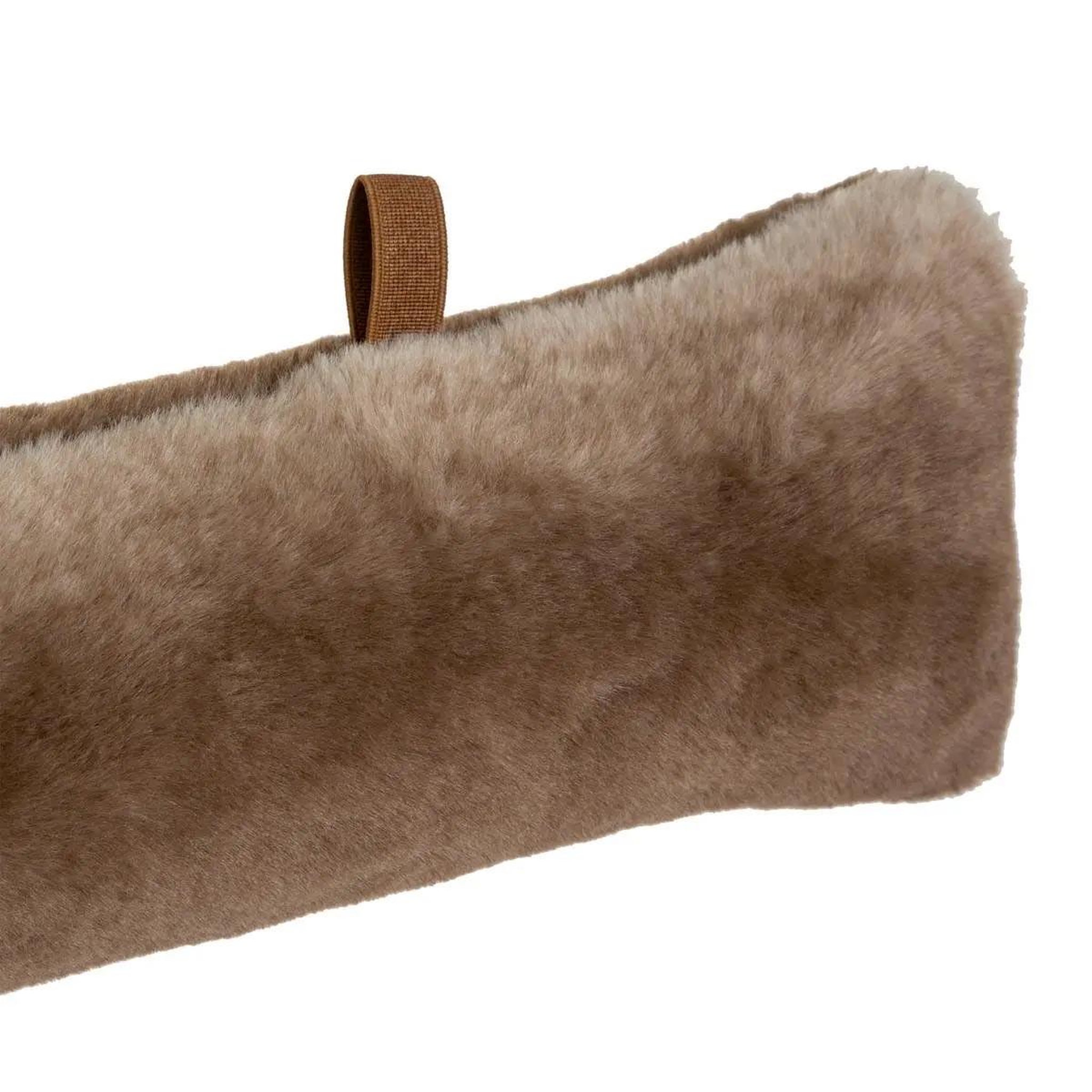 Voir la diapositive 2 : ATMOSPHERA Boudin bas de porte  grizzli  90cm marron