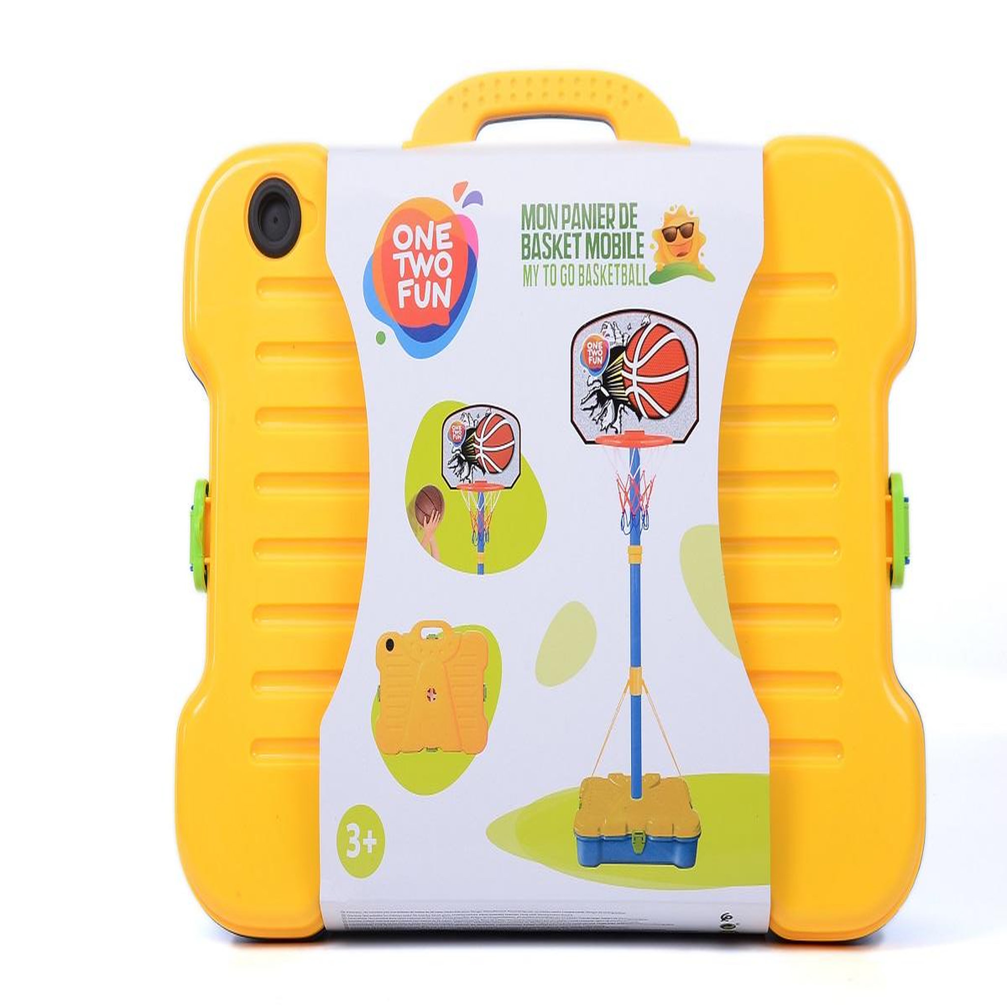 Voir la diapositive 2 : One Two Fun Jeu Basketball portable et pliable