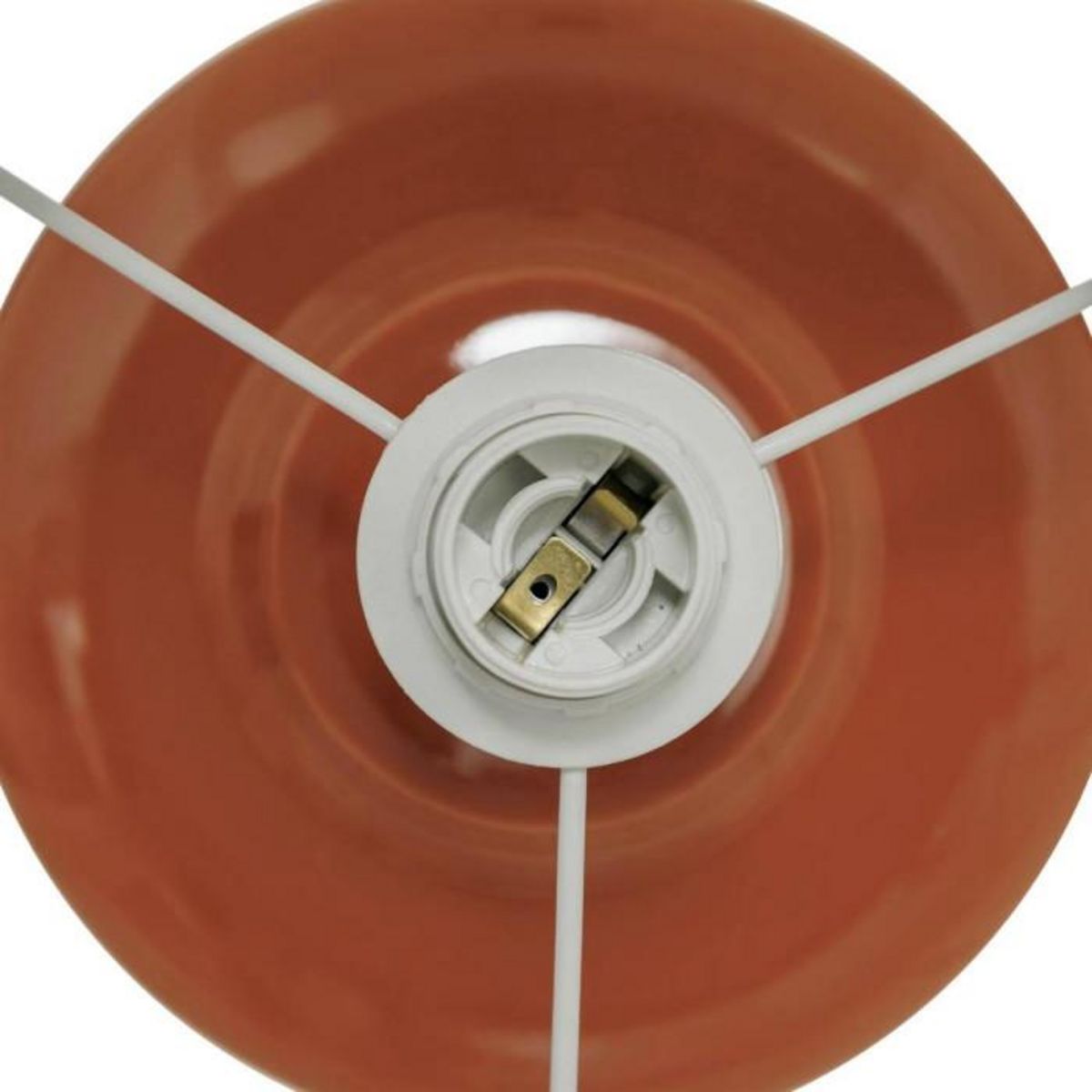 ATMOSPHERA Lampe à Poser en Céramique  Vinus  44cm Terracotta