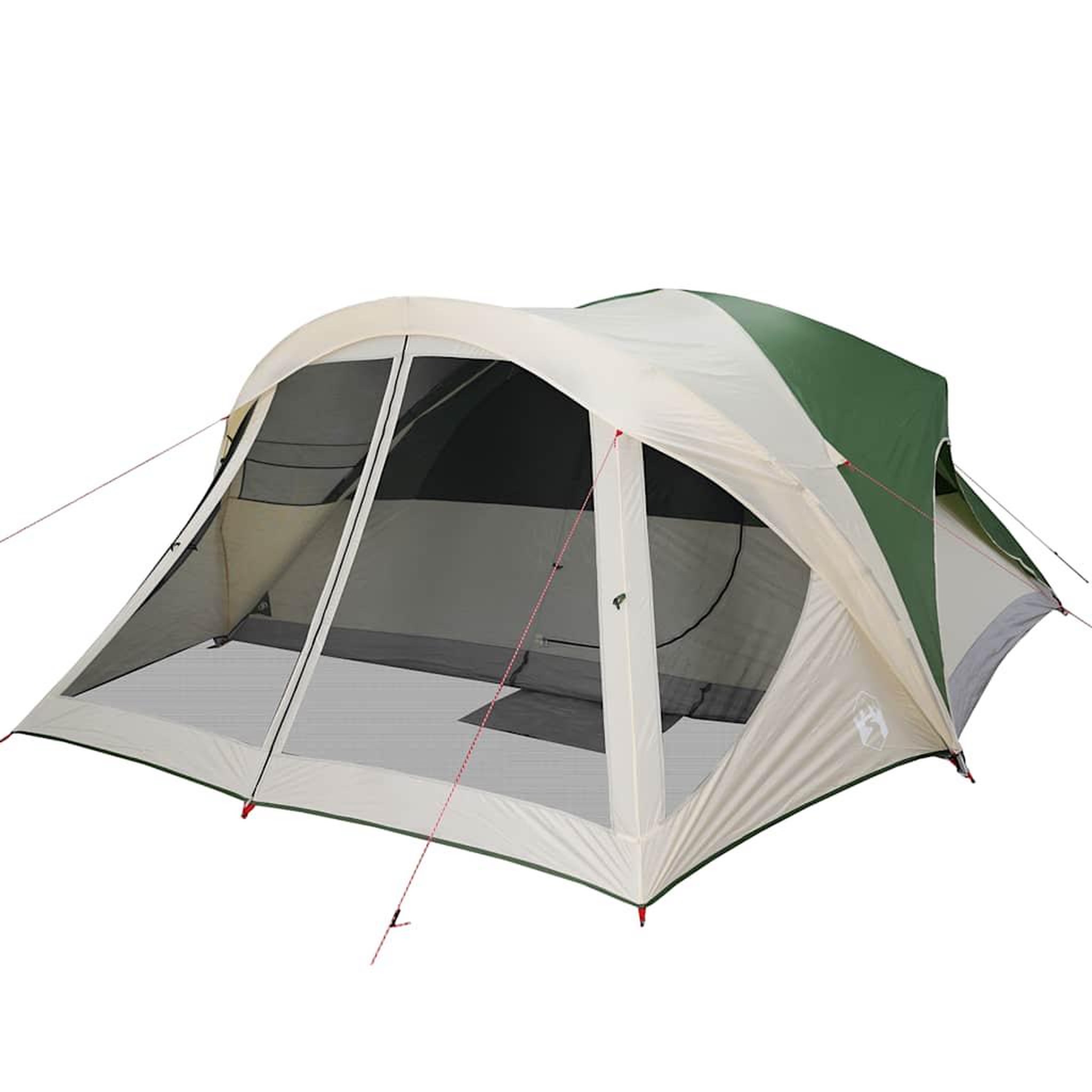 Voir la diapositive 5 : VIDAXL Tente de cabine familiale 6 personnes vert impermeable