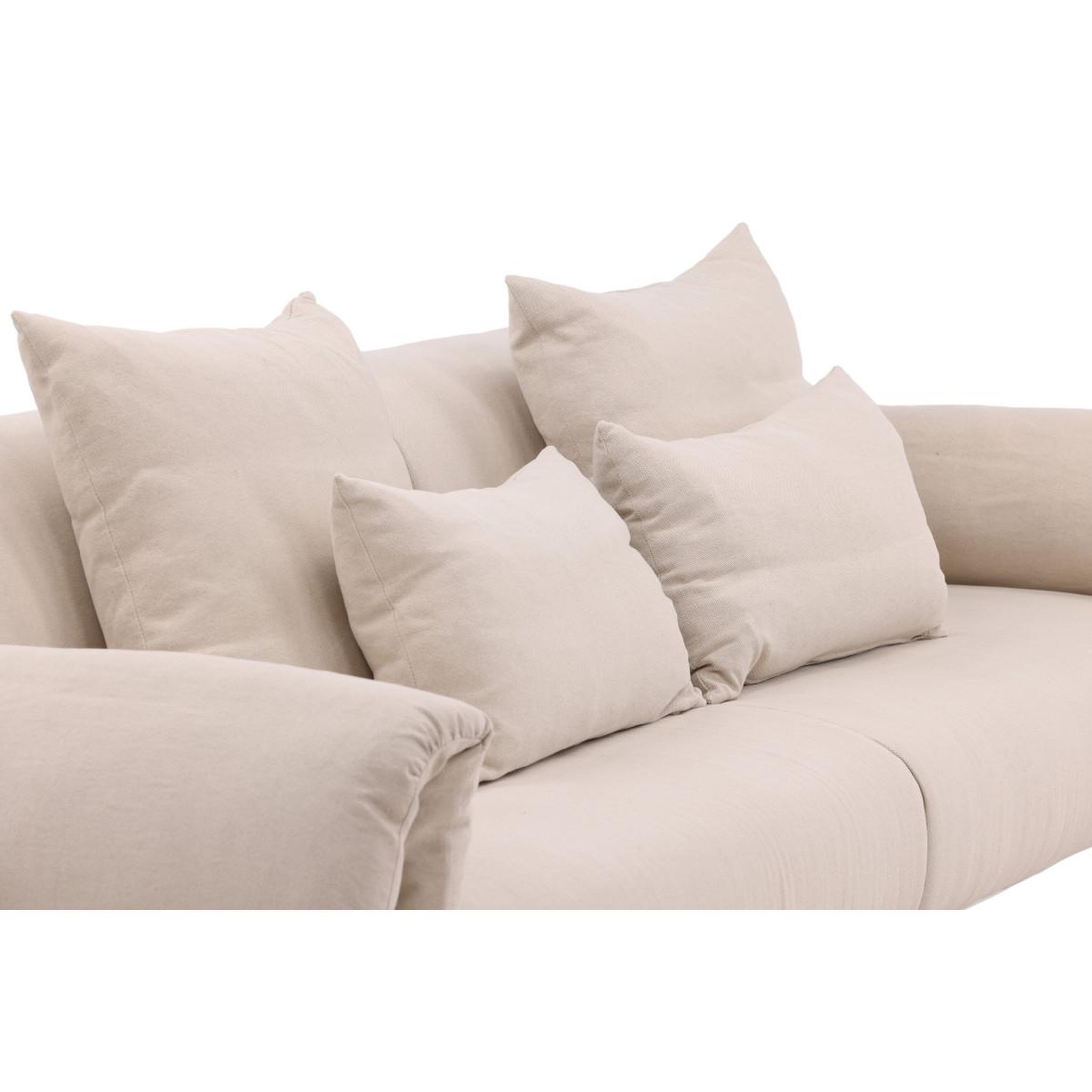 Voir la diapositive 6 : Paris Prix Canapé 4 Places  Ockero  237cm Beige