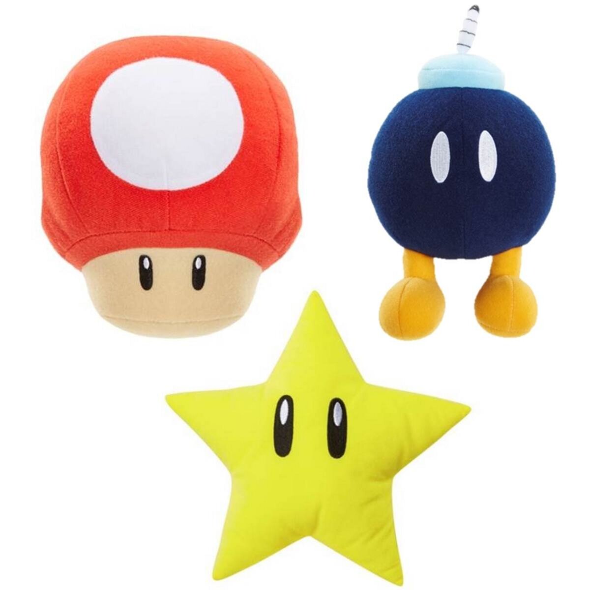 1 Peluche Sonore univers Mario Nintendo