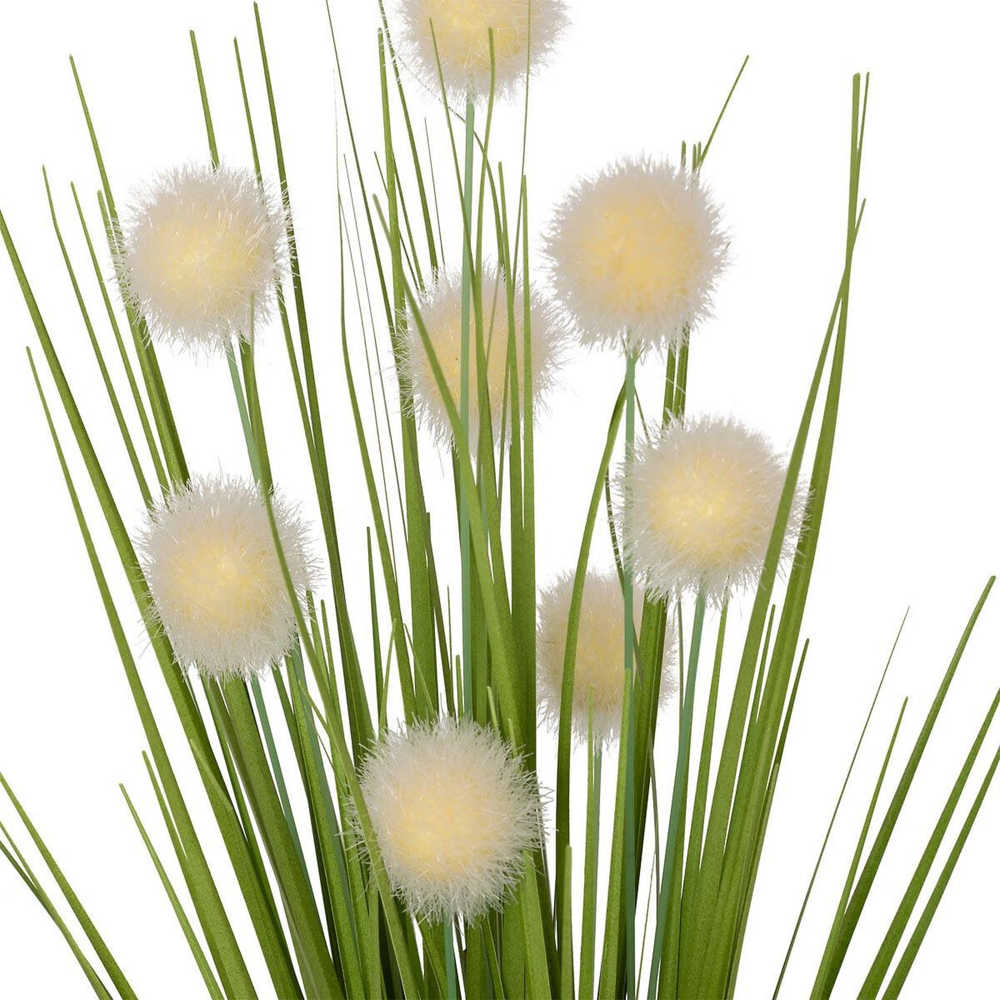 Voir la diapositive 2 : ATMOSPHERA Plante herbe artificielle avec boules  lari  42cm vert