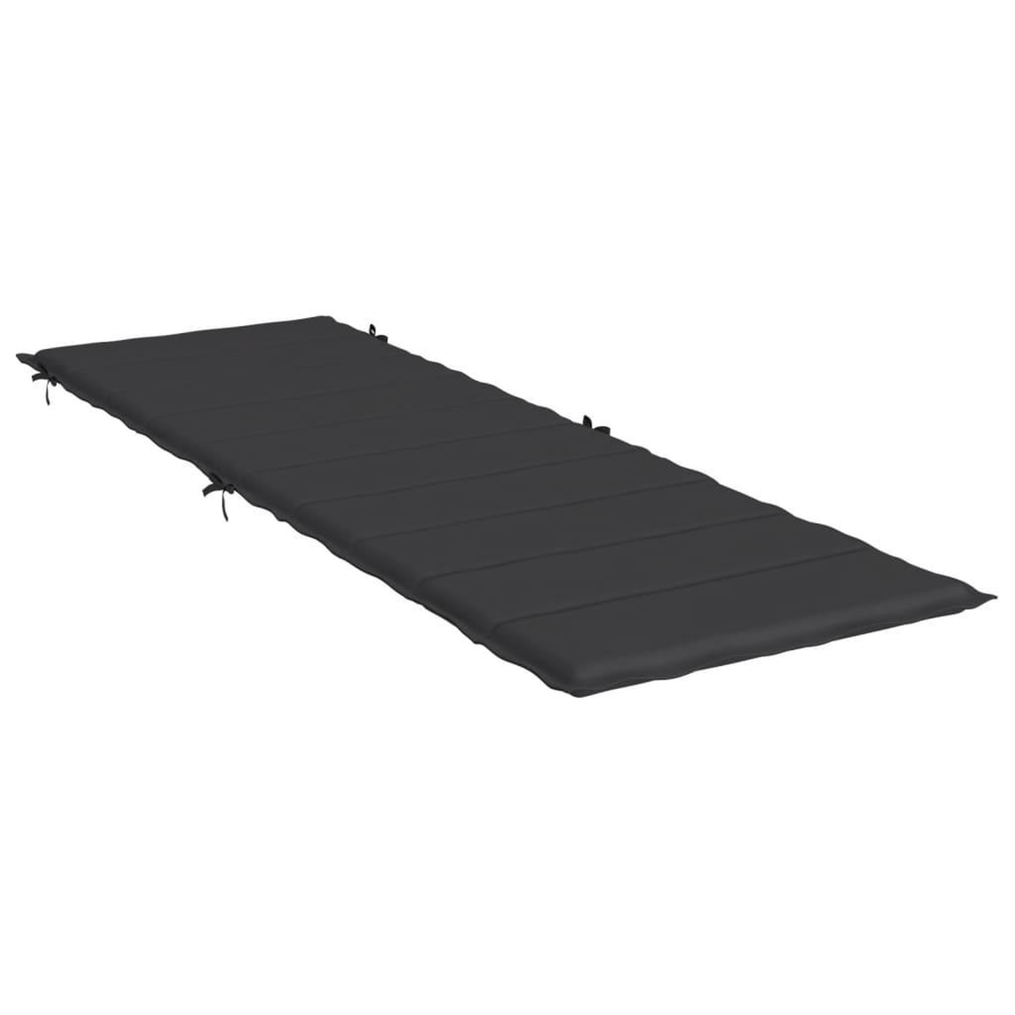 Voir la diapositive 4 : VIDAXL Coussin de chaise longue noir 186x58x3 cm tissu oxford