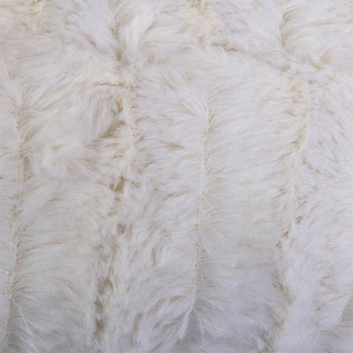 Paris Prix Plaid Imitation Fourrure  A Anse  120x150cm Blanc