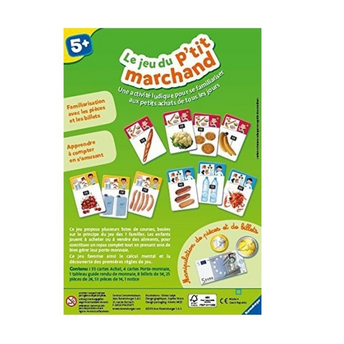 RAVENSBURGER Jeu du p'tit marchand