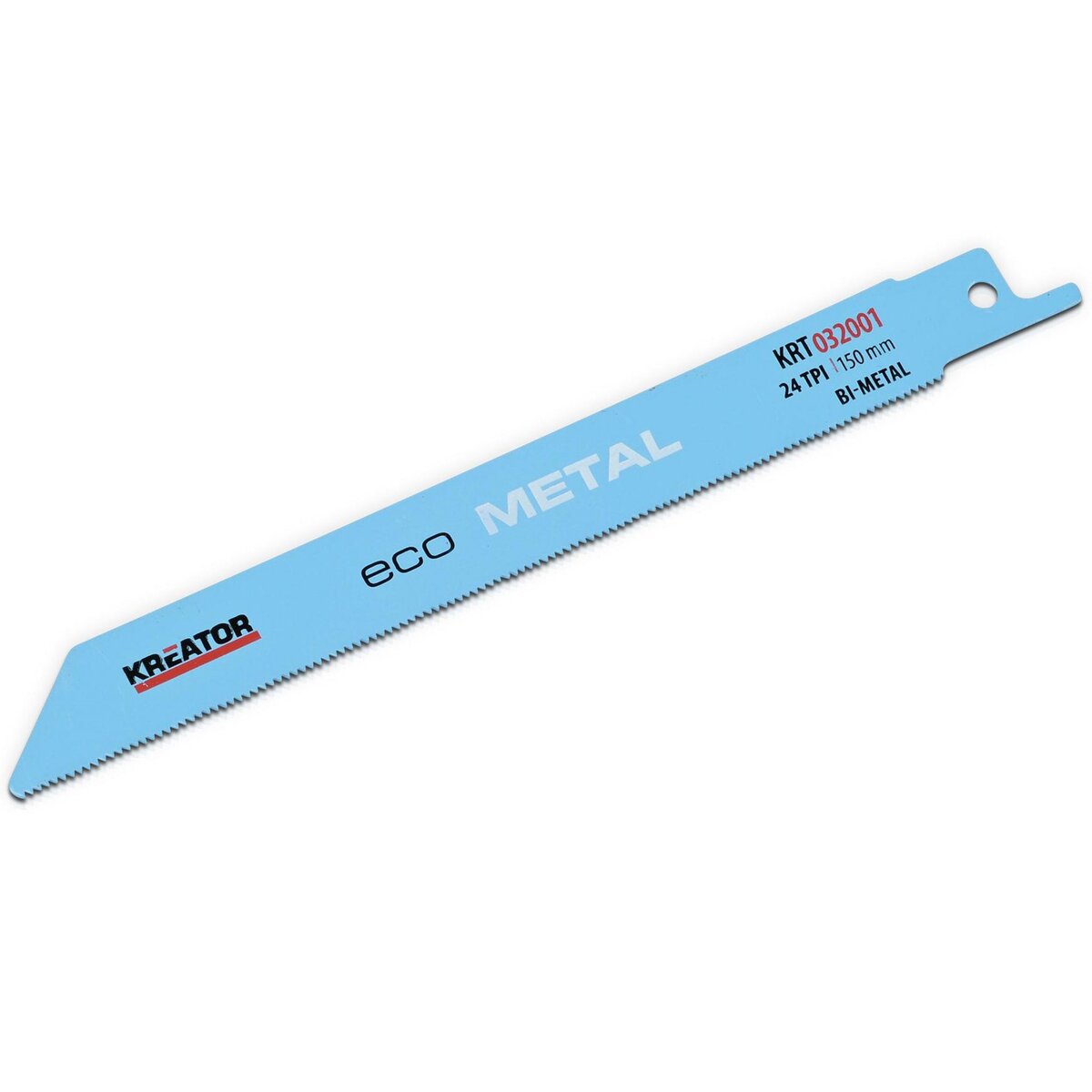 KREATOR Lames pour scie sabre, coupe métal 150 mm