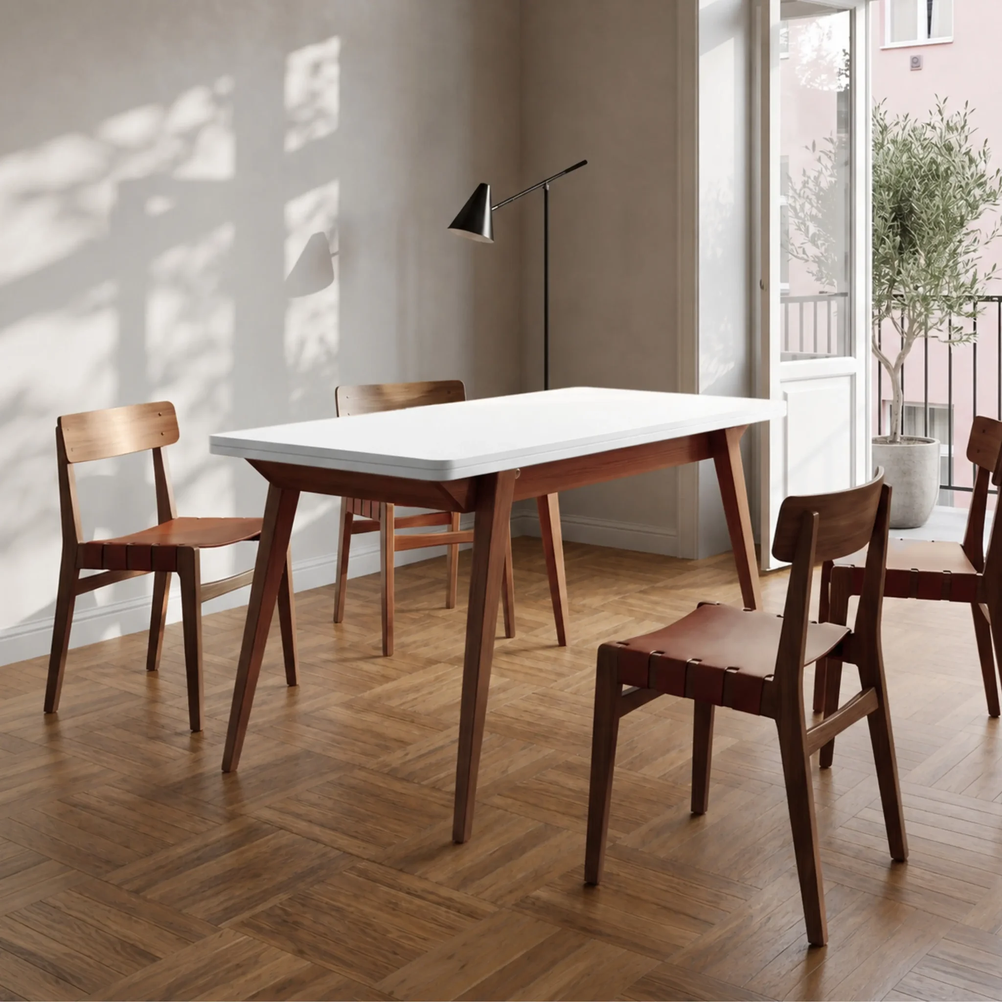 Voir la diapositive 2 : RAGABA Envelope Table à manger extensible