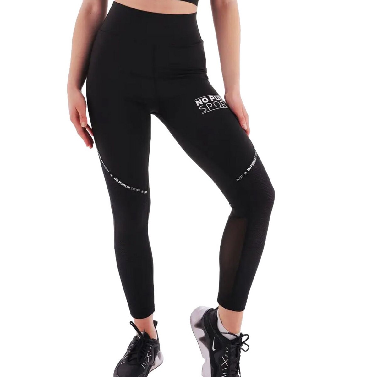 Legging Noir Femme No Publik Brooklyn pas cher Auchan.fr