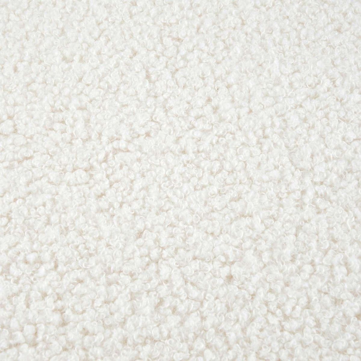 LOVE STORY Hamac à bascule pour chat Fluffy en laine bouclée - Ecru