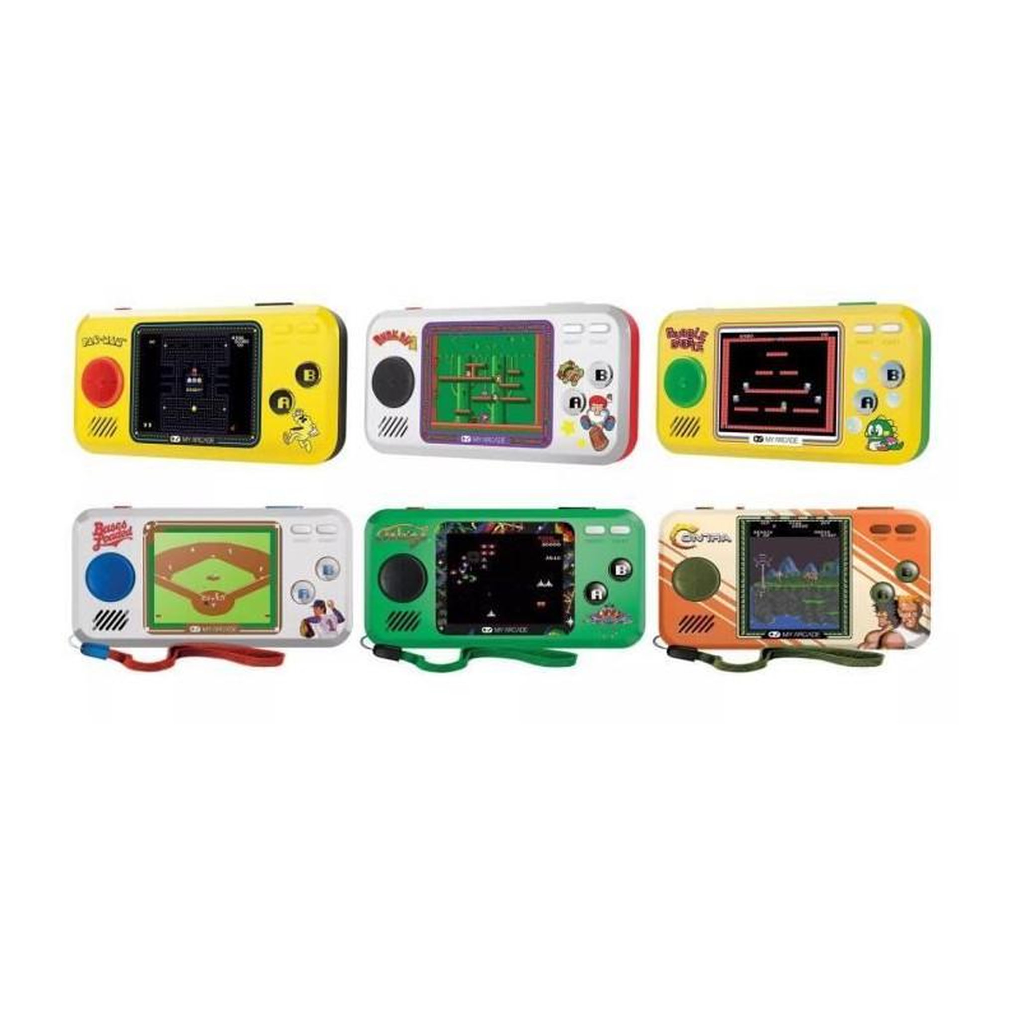Voir la diapositive 2 : MY ARCADE Pocket Player PRO - Pac-Man - Jeu rétrogaming - Ecran 7cm Haute Résolution