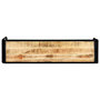 Voir la diapositive 3 : VIDAXL Table console 140 x 35 x 76 cm Bois de manguier massif brut