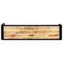 Voir la diapositive 3 : VIDAXL Table console 140 x 35 x 76 cm Bois de manguier massif brut
