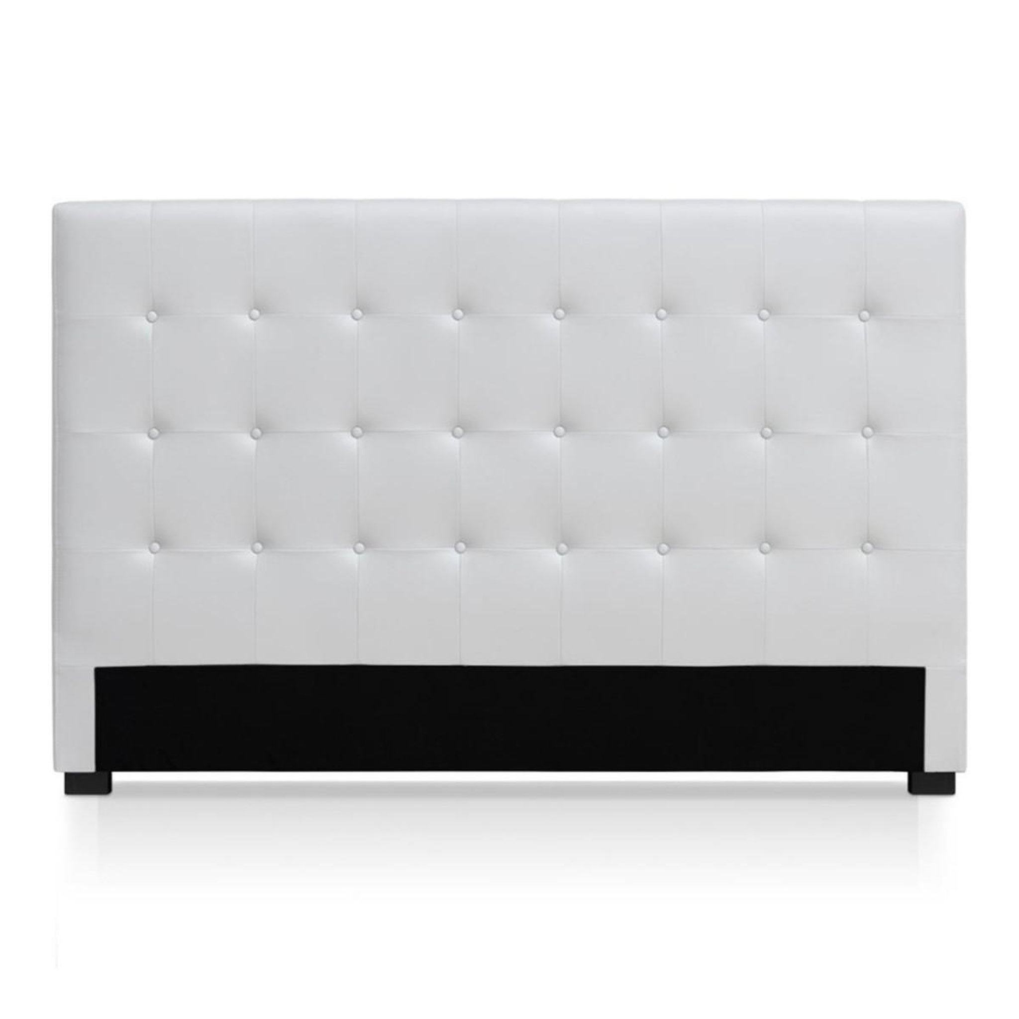 Voir la diapositive 1 : Paris Prix Tête de lit capitonnée  amor  180cm blanc