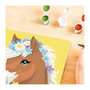 Voir la diapositive 6 : RAVENSBURGER CreArt Kids 18x24cm Cheval fleuri, Kit de peinture par numéros Numéro d'Art, Des 7 ans, 25906, Ravensburger