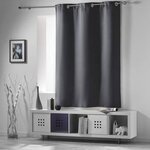Paris Prix Rideau Occultant  Noche  135x180cm Gris Ardoise