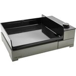 FORGE ADOUR Plancha électrique Premium E 45 A NG fonte émaillée à poser, 44x40 cm