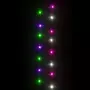 VIDAXL Guirlande LED compacte avec 400 LED Multicolore pastel 13 m PVC