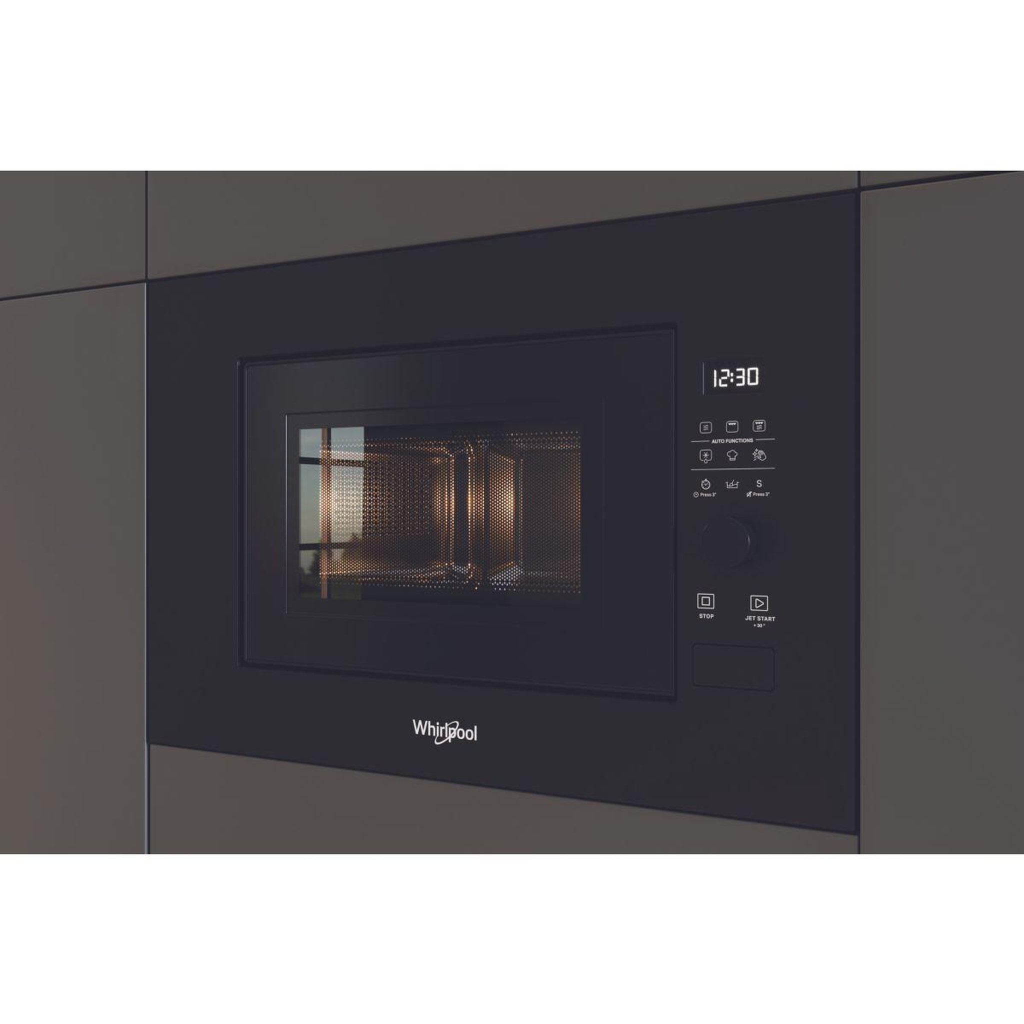 Voir la diapositive 2 : Whirlpool Micro ondes grill encastrable wmf200gnb