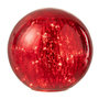 Voir la diapositive 2 : Paris Prix Boule en Verre Led Déco  Sazo  20cm Rouge