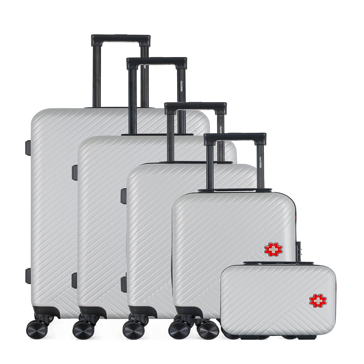 SWISS KOPPER SWISS KOPPER - Set de 5 Valises SPIEZ-U 75 cm 4 Roues