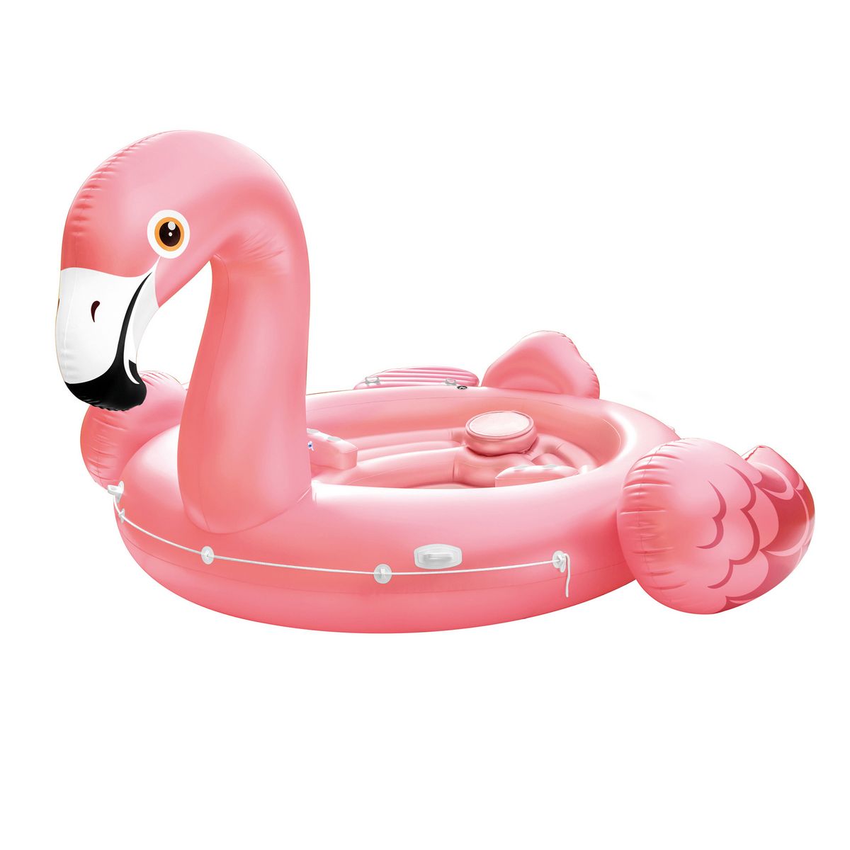 Intex Bouée gonflable géante baignade - forme flamant rose