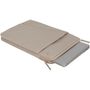 Voir la diapositive 2 : ADEQWAT Housse Pocket sleeve 15-16 beige chiné