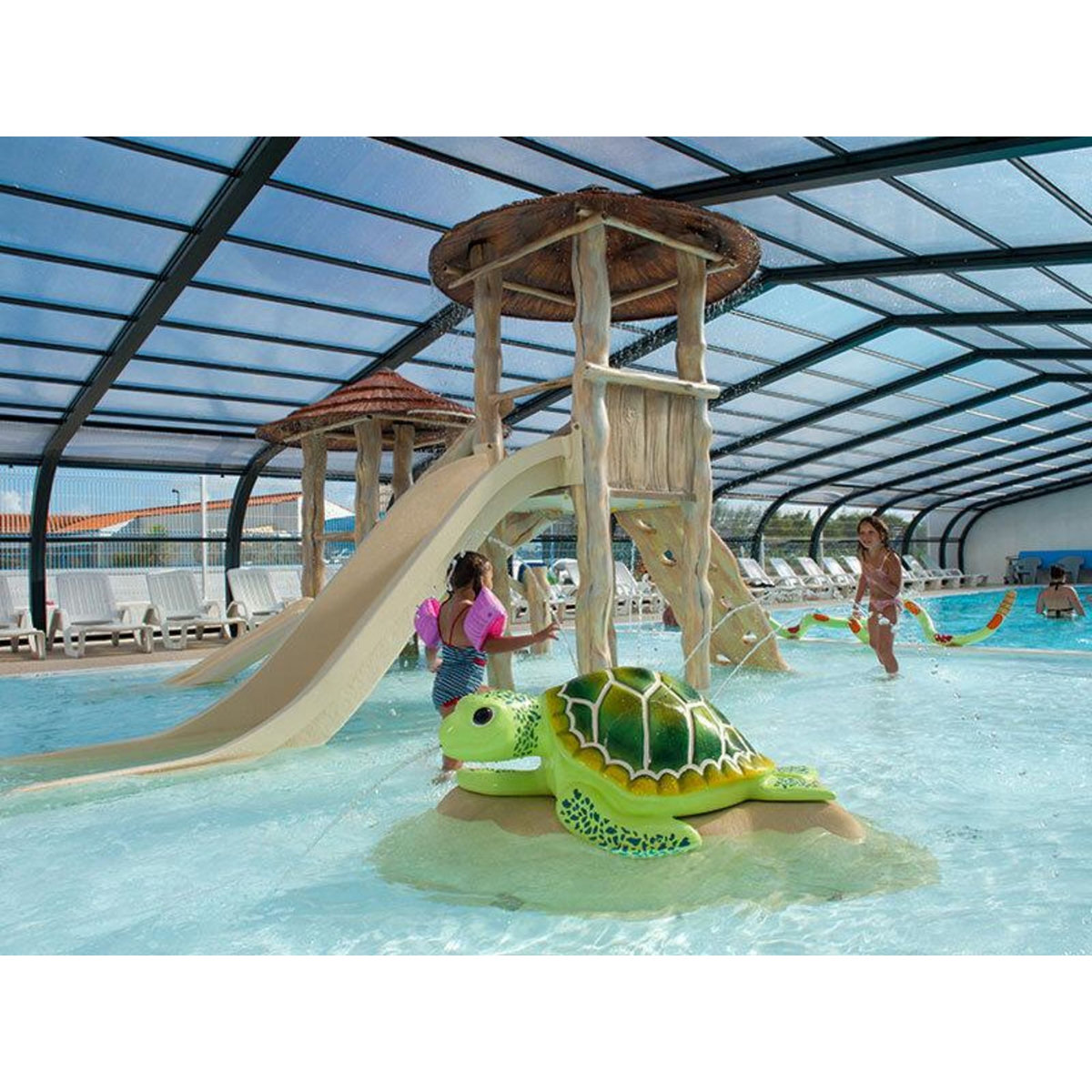 Smartbox Séjour en famille : 3 jours en écolodge 4* sur la côte vendéenne - Coffret Cadeau Séjour