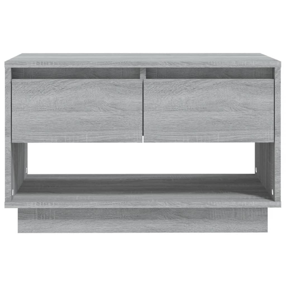 VIDAXL Meuble TV sonoma gris 70x41x44 cm bois d'ingenierie
