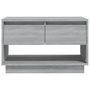 Voir la diapositive 5 : VIDAXL Meuble TV sonoma gris 70x41x44 cm bois d'ingenierie