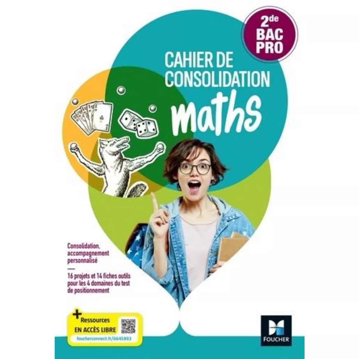  CAHIER DE CONSOLIDATION MATHS 2DE BAC PRO . EDITION 2023, Baudet Isabelle