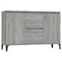 Voir la diapositive 2 : VIDAXL Buffet Sonoma gris 104x35x70 cm Bois d'ingenierie
