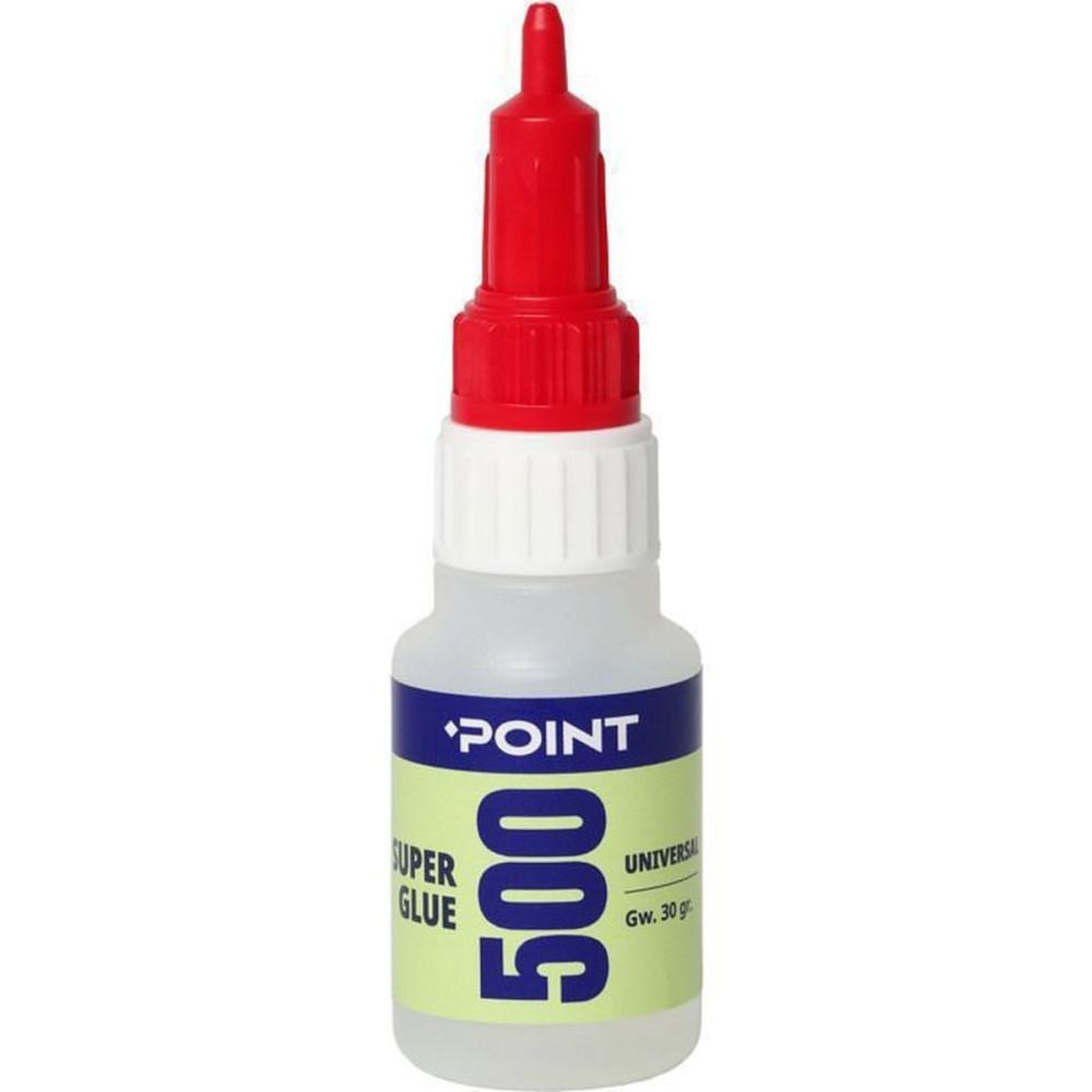 POINT Super Glue cyanoacrylate transparente POINT Super Glue 500 30 g, prise ultra-rapide multi-supports