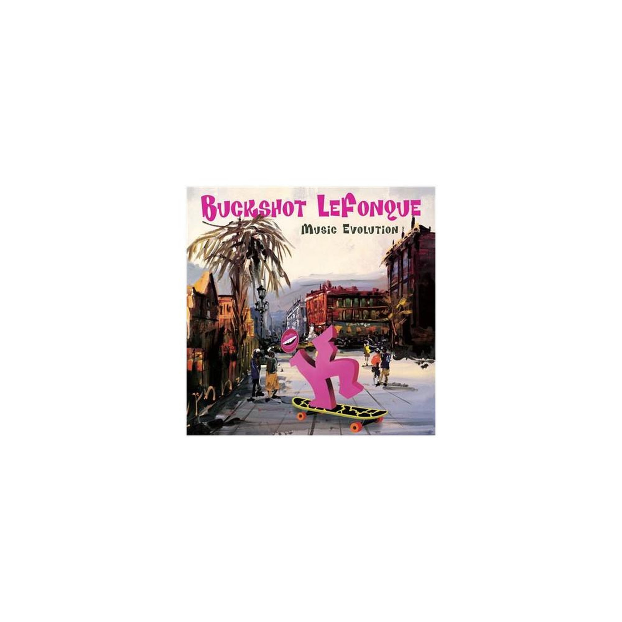 Vinyle 33t édition limitée rose music evolution – buckshot lefonque