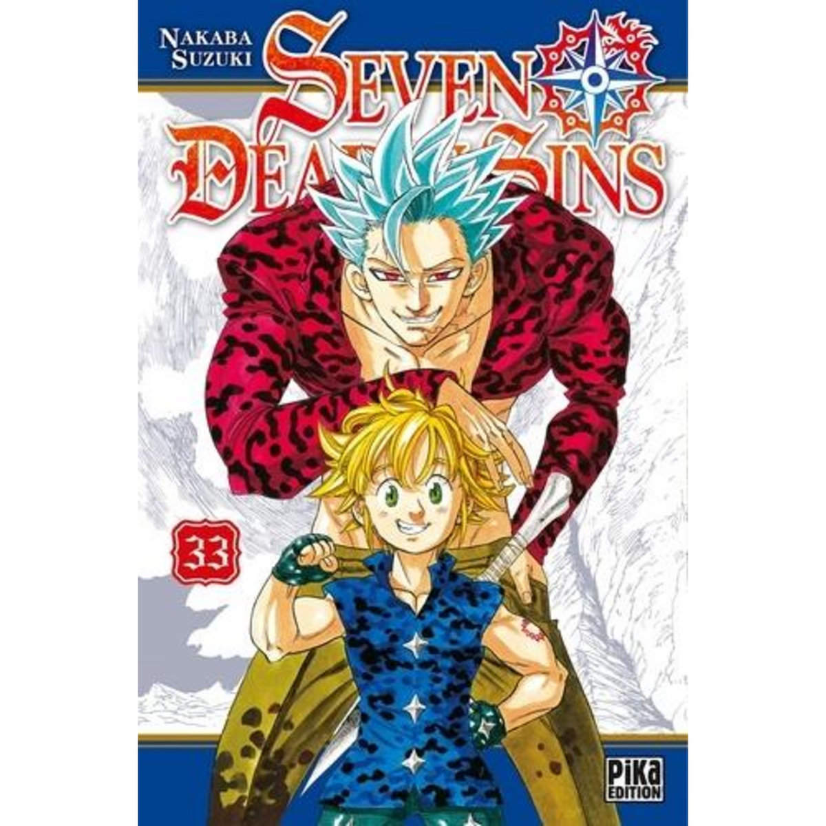 SEVEN DEADLY SINS TOME 33 : AVEC  UN EXTRAIT DE BLIZZARD AXEL, TOME 1, Suzuki Nakaba
