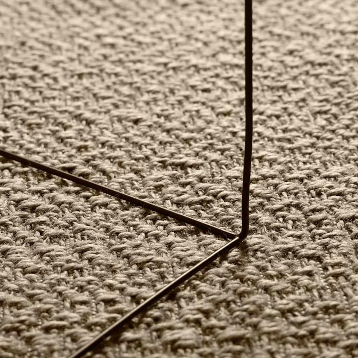 VIDAXL Tapis ZIZUR beige 80x150 cm aspect de jute interieur exterieur