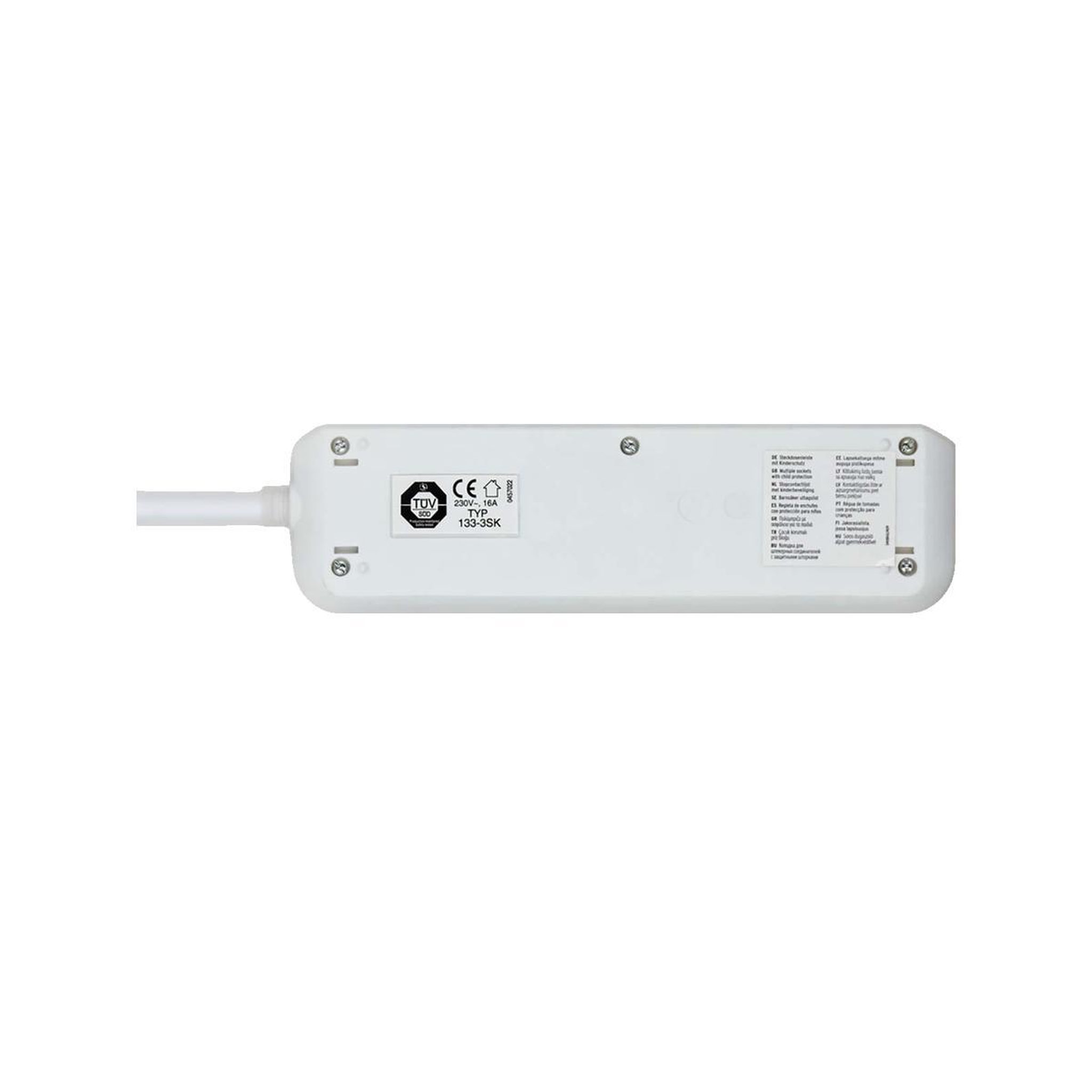 Voir la diapositive 2 : Brennenstuhl Multiprise brennenstuhl Multi-Usage 3 prises avec interrupteur de sécurité