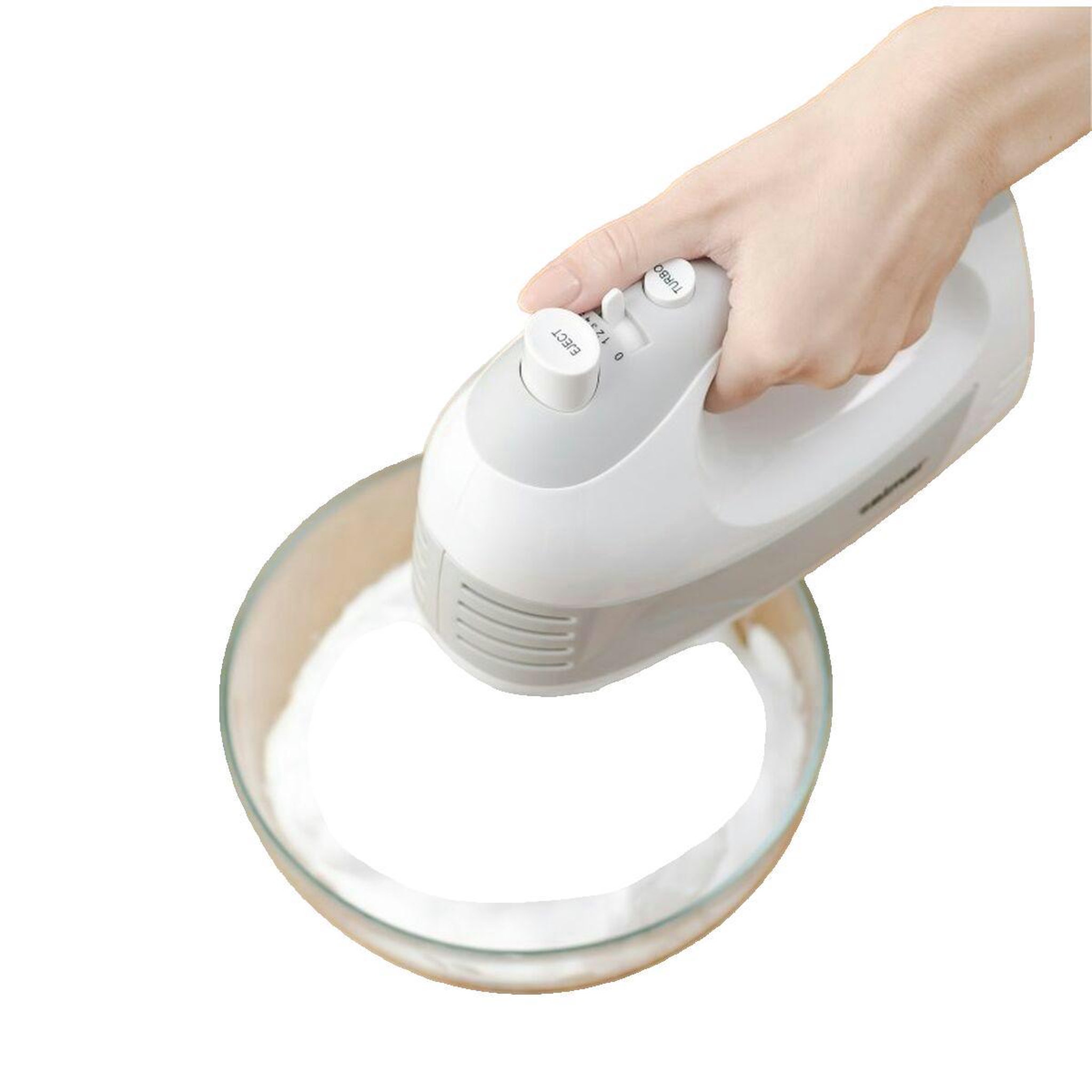 Voir la diapositive 2 : ZELMER Batteur Zelmer ZHM2450 blanc et gris
