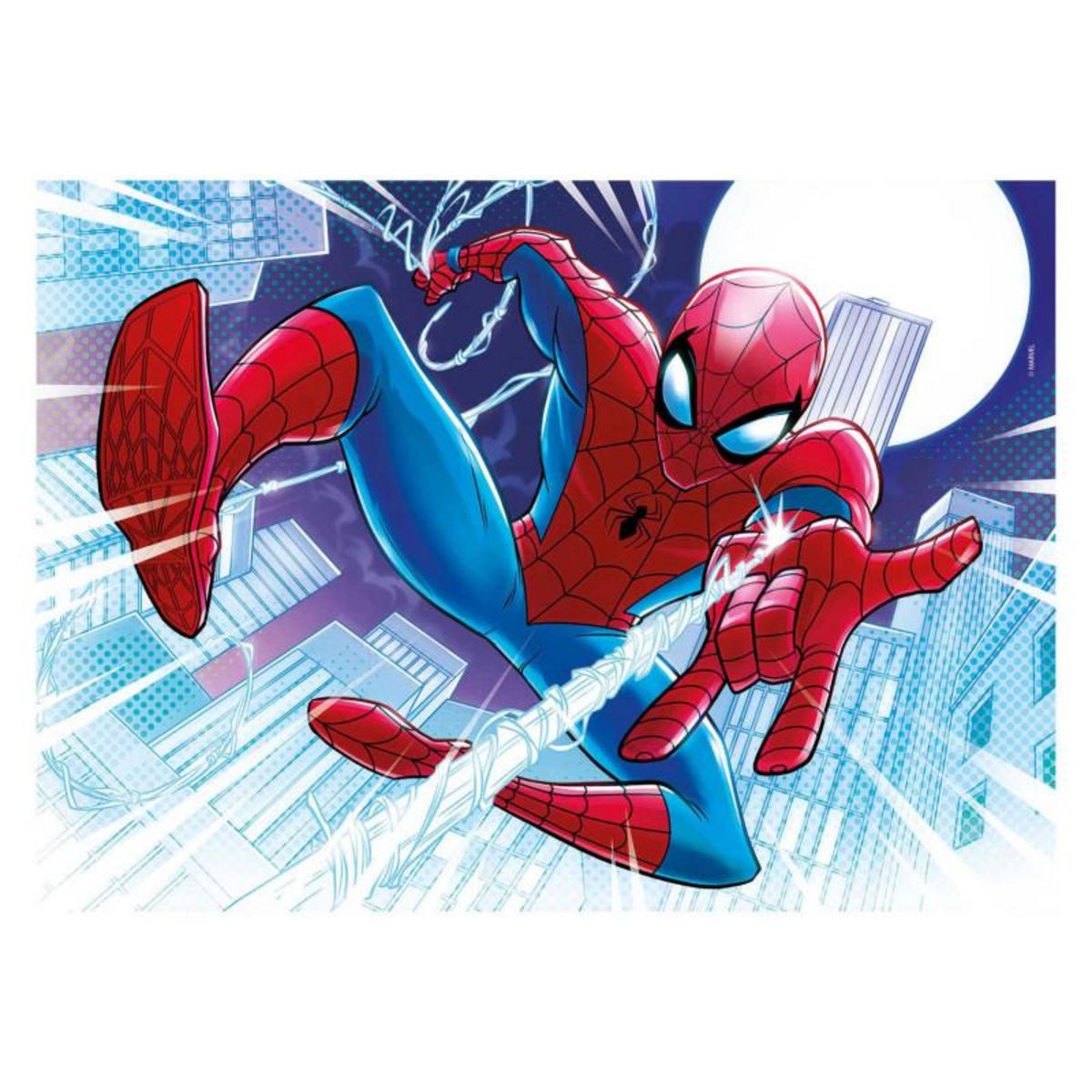 CLEMENTONI Clementoni Glow in the Dark Puzzle Spiderman, 104pcs. 27555