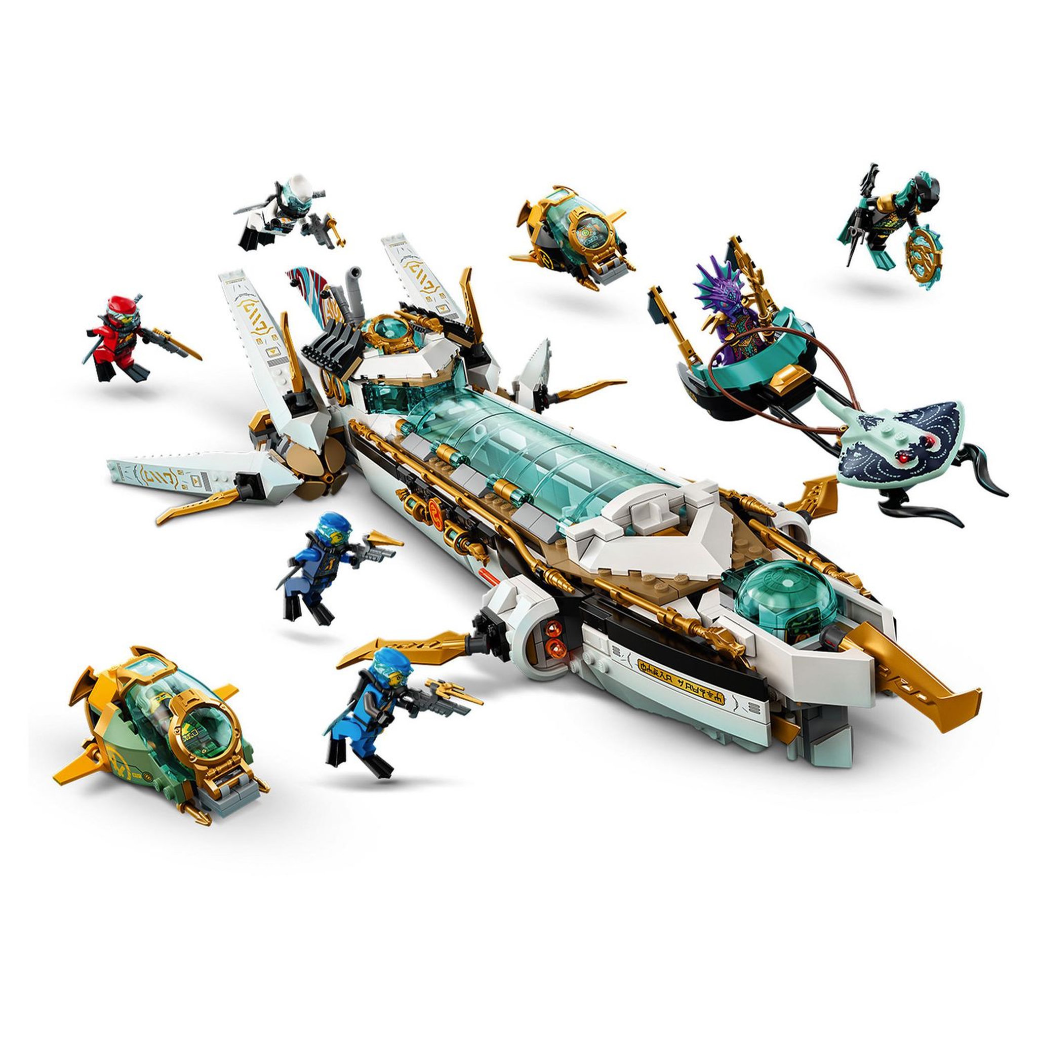 Voir la diapositive 3 : LEGO NINJAGO 71756 - L'Hydro Bounty