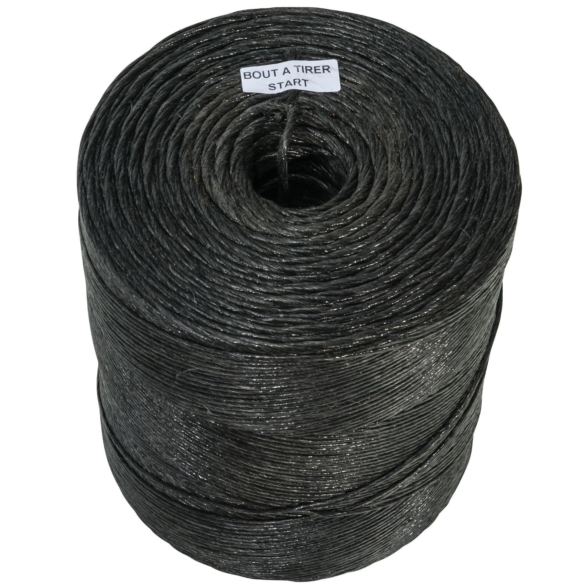 Voir la diapositive 4 : WERKAPRO Ficelle agricole noire  bobine 1500m  Ø1,3mm WERKA PRO