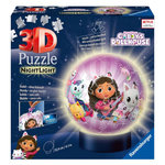 RAVENSBURGER Ravensburger - 3D Puzzle Gabby's Dollhouse Night Lamp, 72pcs. 115754