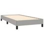 Voir la diapositive 5 : VIDAXL Sommier a lattes de lit avec matelas et LED Gris clair 80x200cm