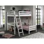Voir la diapositive 6 : Paris Prix Pack - Lit Mezzanine Enfant & Lit Simple  Pino  Blanc