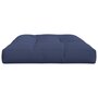 Voir la diapositive 5 : VIDAXL Coussin de palette bleu marine 120x80x12 cm tissu