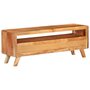 Voir la diapositive 4 : VIDAXL Meuble TV 110x30x40 cm Bois d'acacia massif